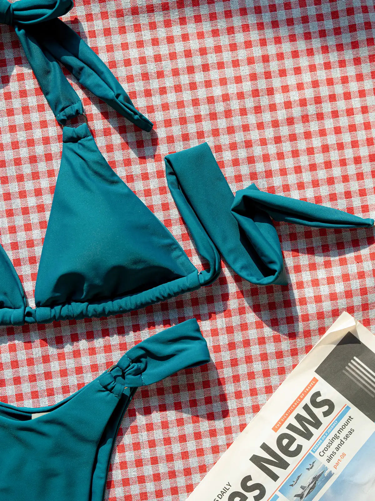 Isla Halter Tie Bikini Set