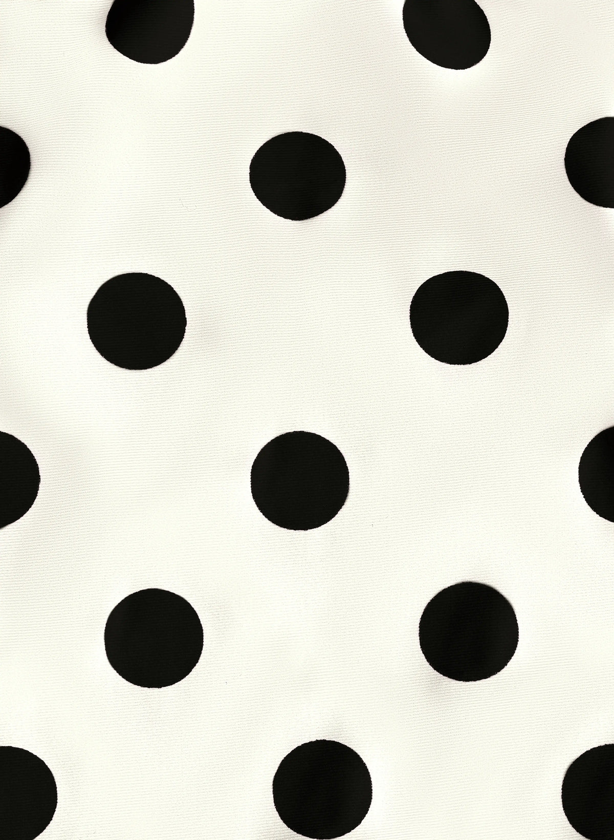 Black & White Polka Dot High Cut Bikini | Beacheers