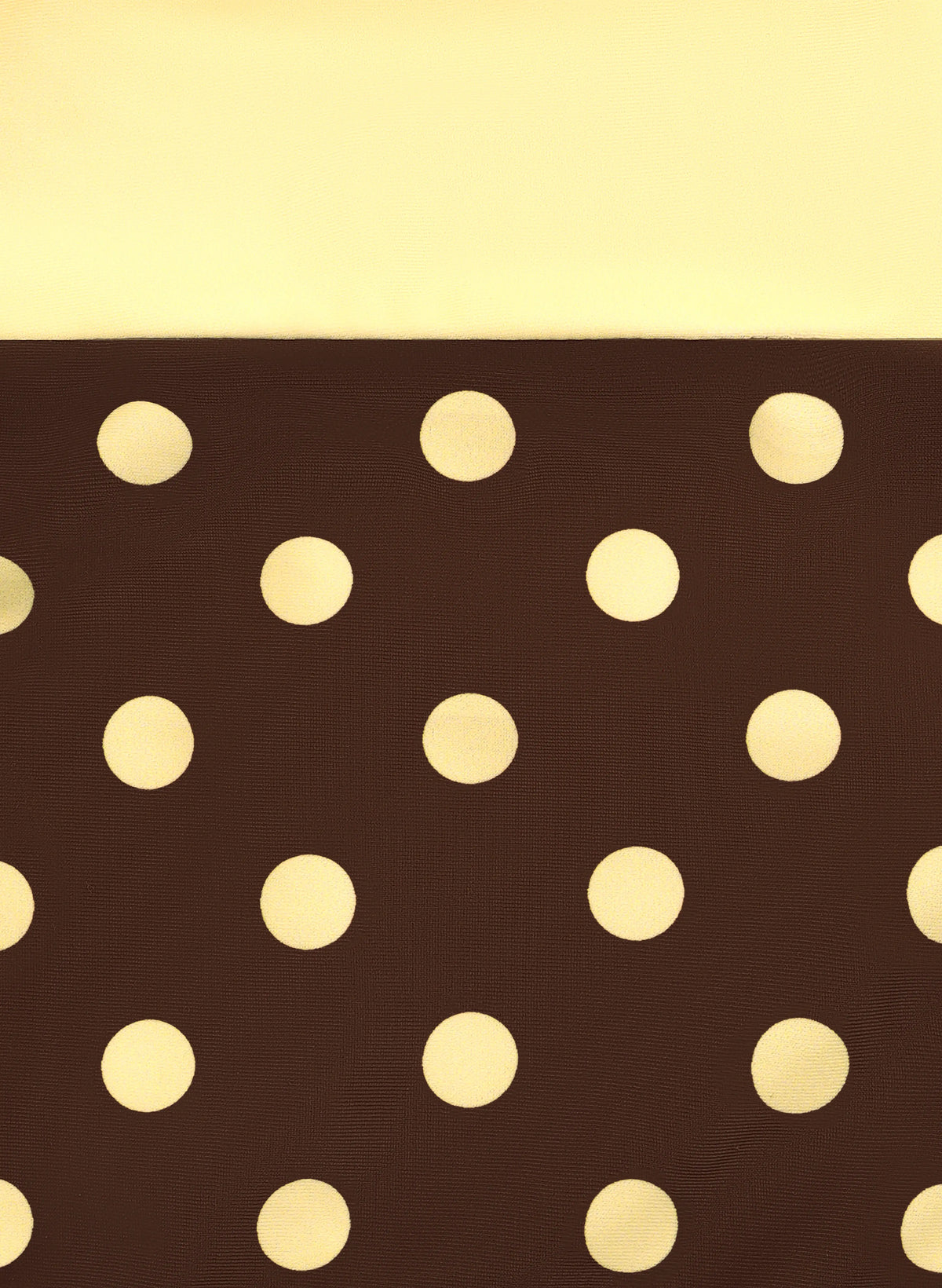 Polka Dot Mia Halter Tie Tankini Short Swim Set - Cocoa Lemon