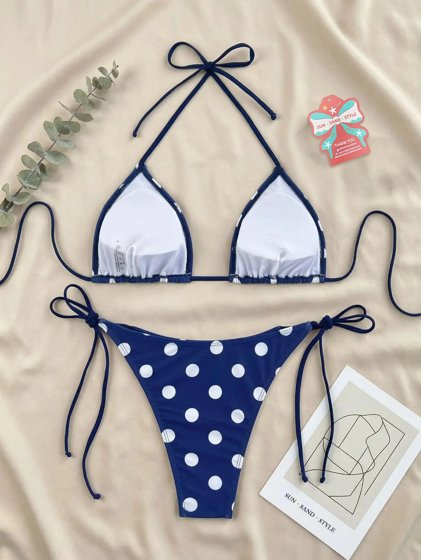 Retro Polka Dot Bikini