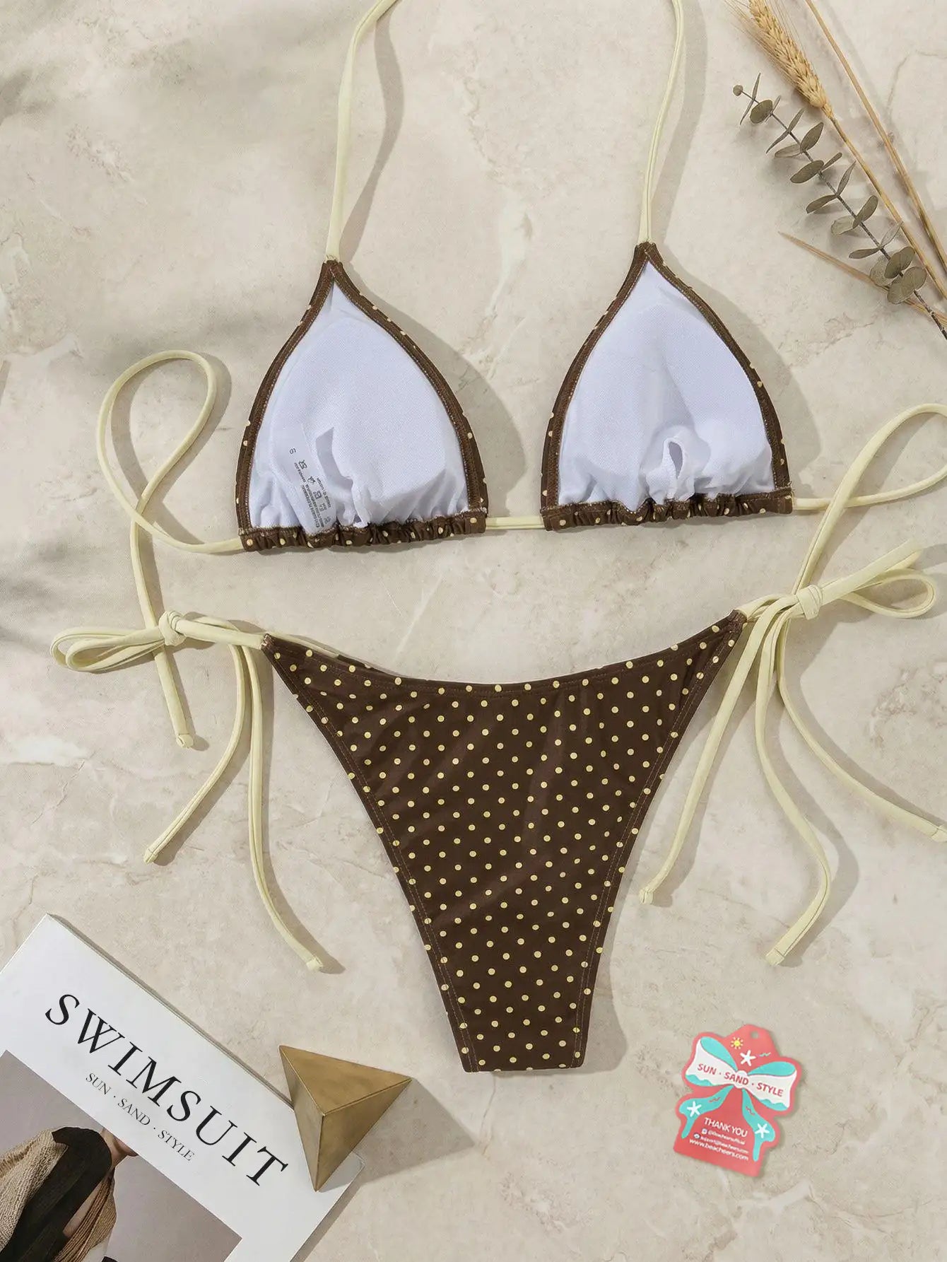 Retro Polka Dot Bikini