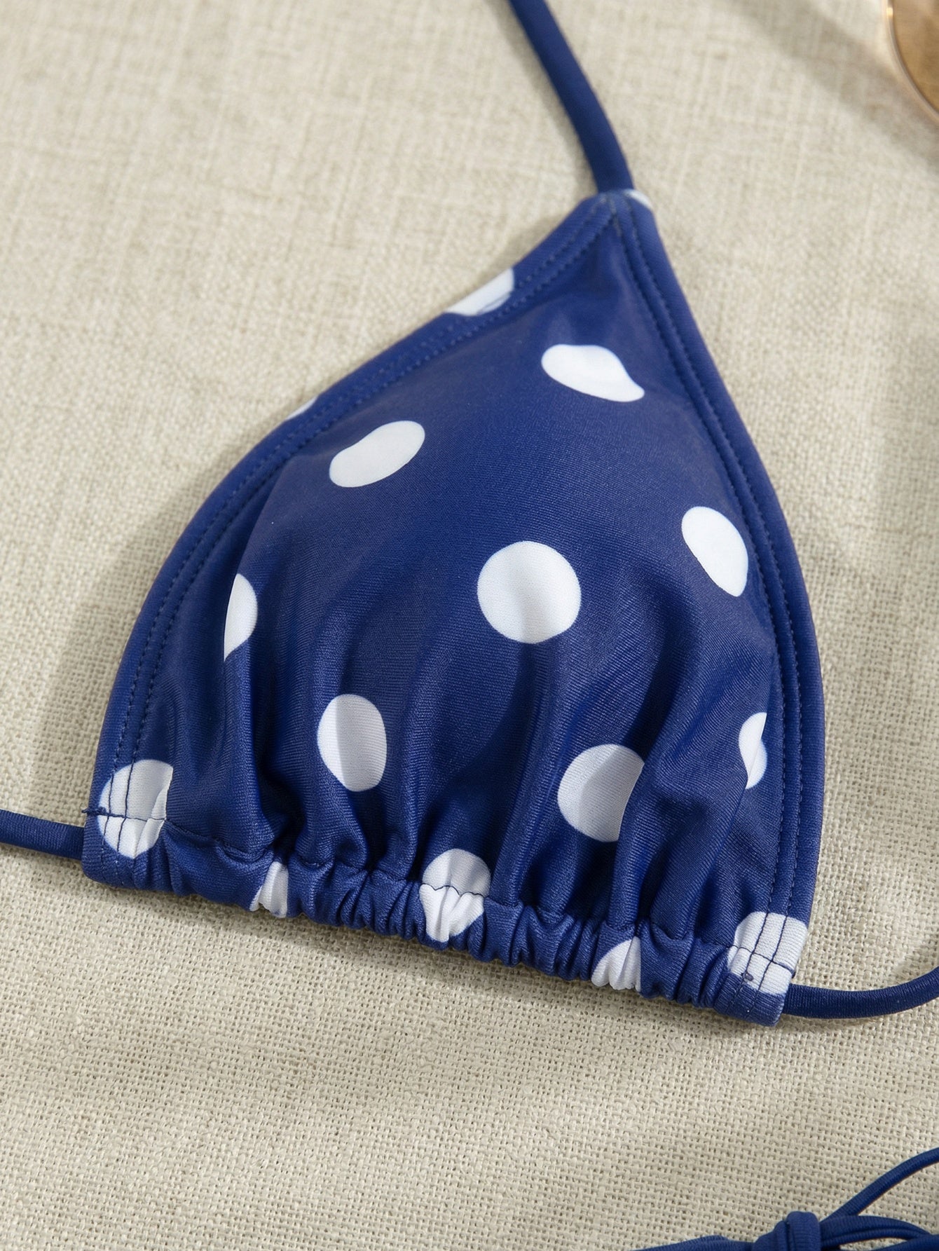 Polka Dot Bikini-White