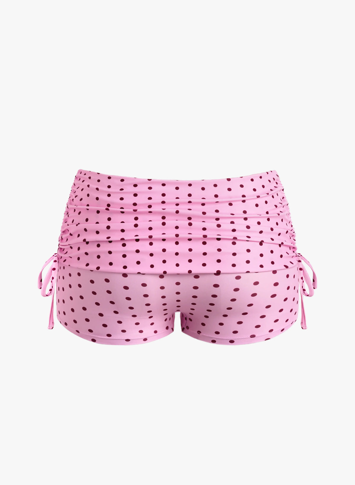 Ensemble bikini à pois 3 pièces avec short