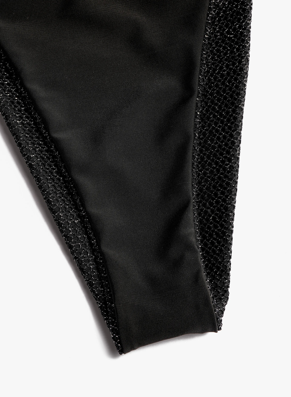 Capri Sparkle Beaded Triangle Bikini Set - Black