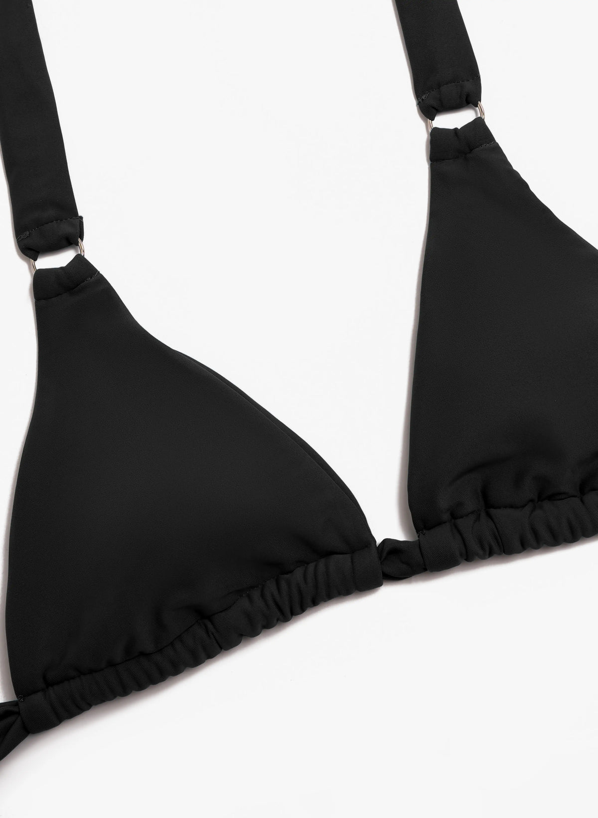 Halter Neck Triangle Two Piece Bikini Set