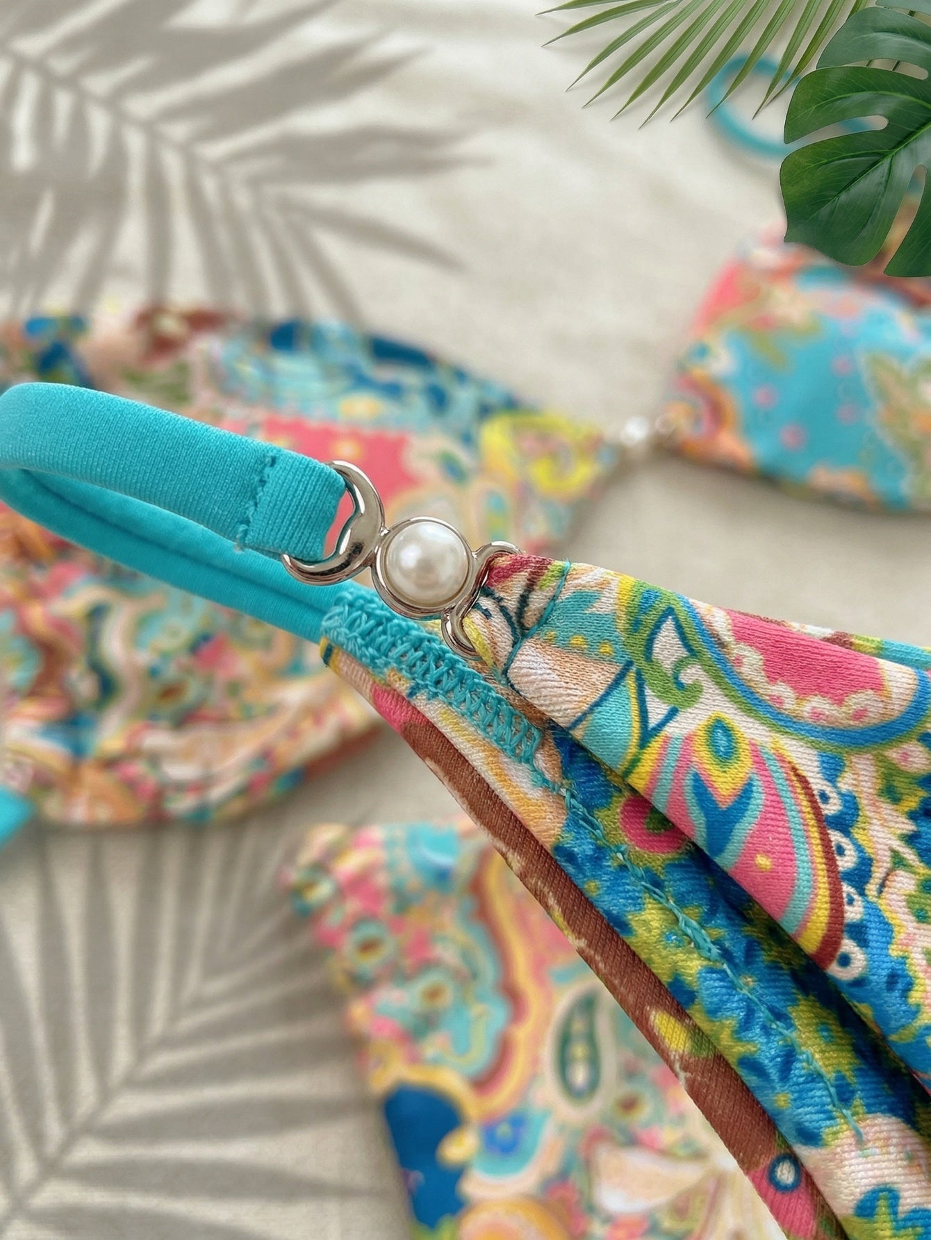 Paisley Print Bikini |Beacheers