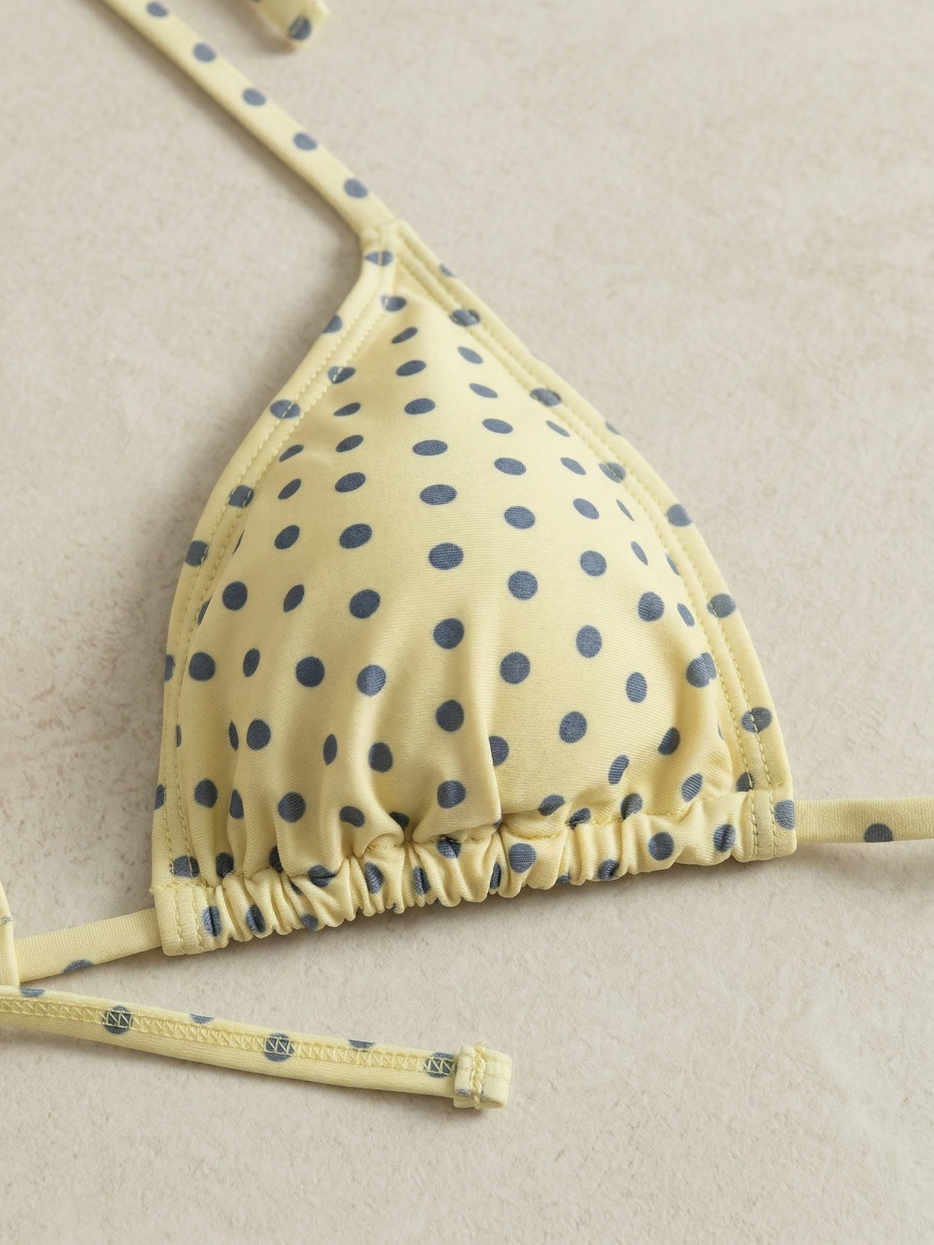 Polka Print Sweet Cute Side High Cut Bikini Swimsuit 2-Piece Set|Beacheers