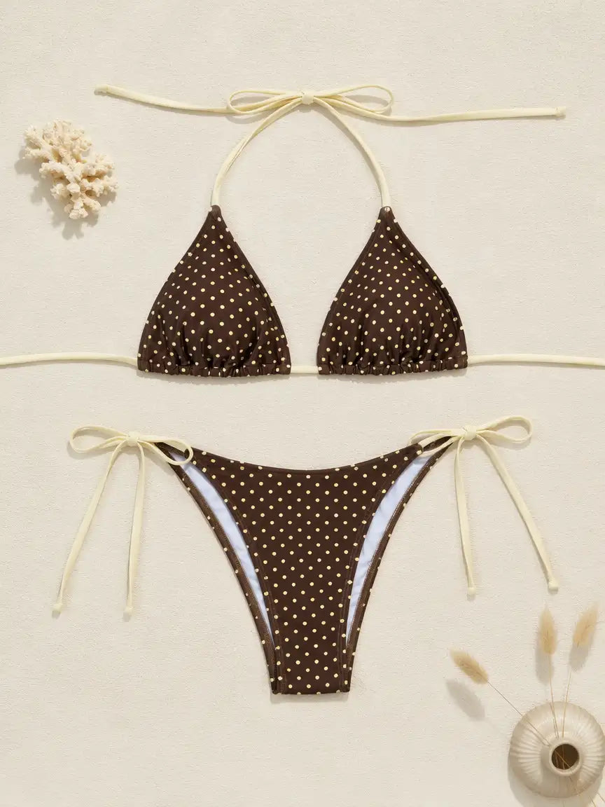 Retro Polka Dot Bikini