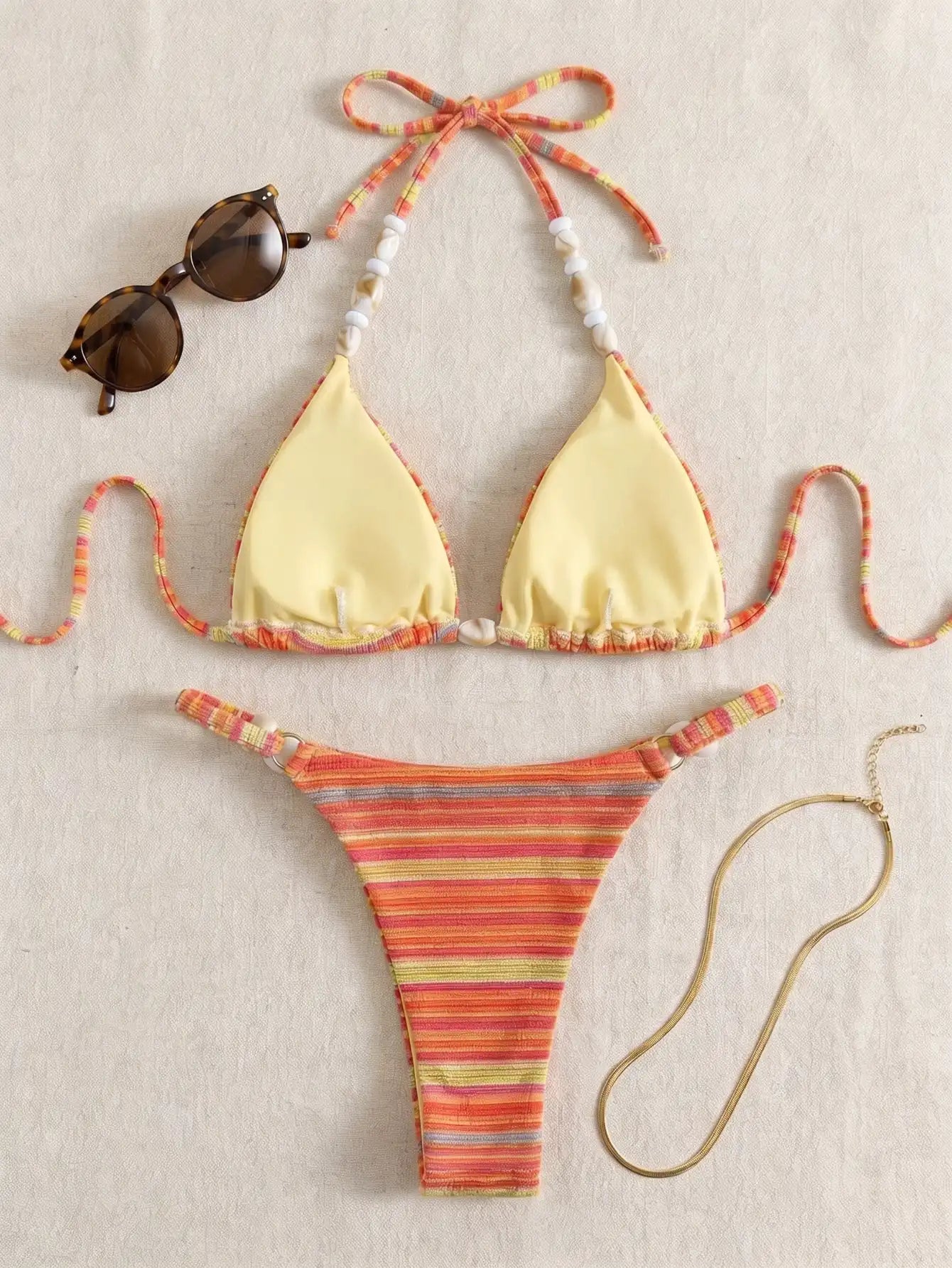 striped-tie-knot-romantic-bohemian-elegant-casual-swimwear– Beacheers