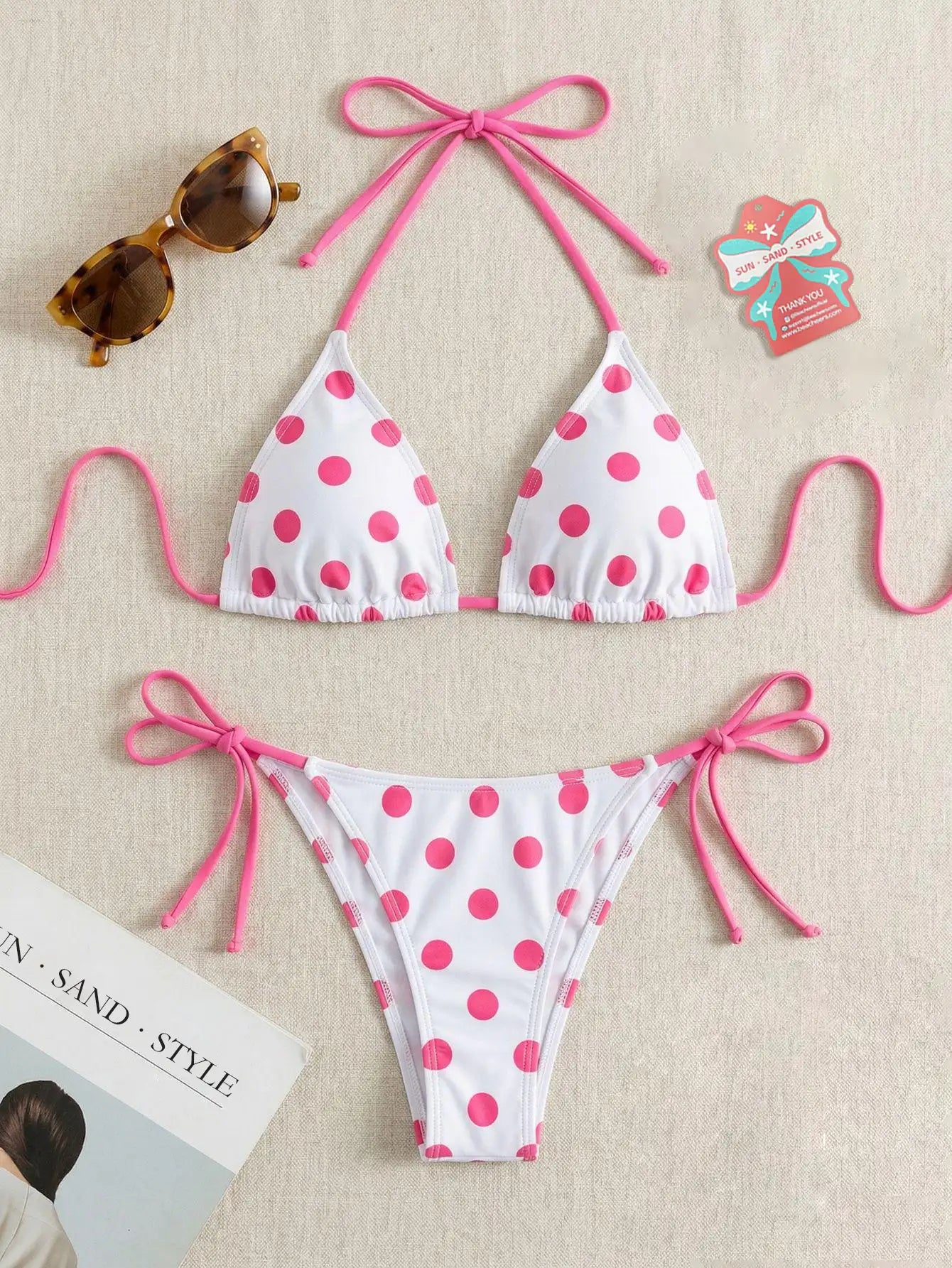 Retro Polka Dot Bikini