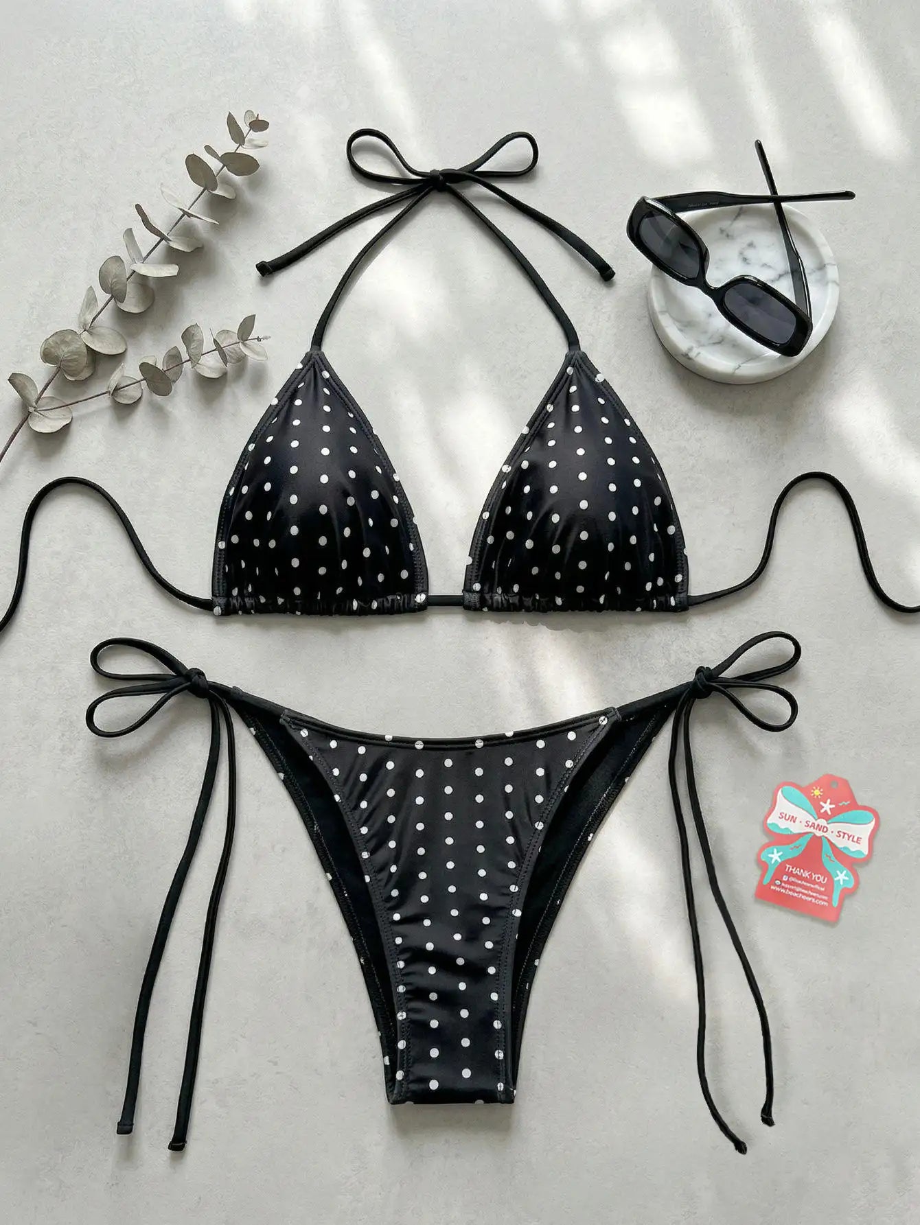 Retro Polka Dot Bikini