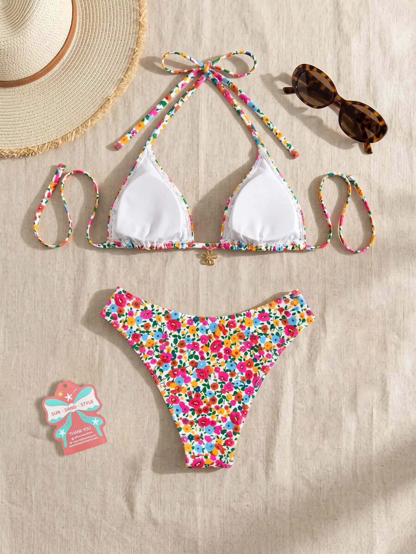 Swim Mod Vacation Casual Bikini Set