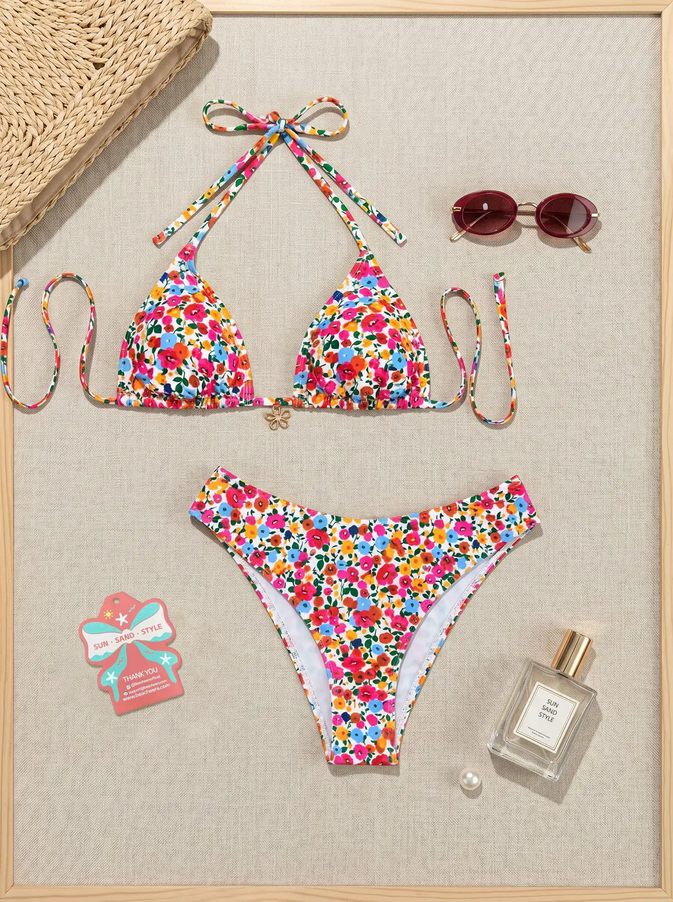 Swim Mod Vacation Casual Bikini Set